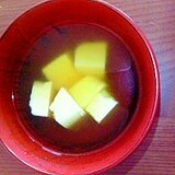 豆腐のみで出来るお吸い物☆